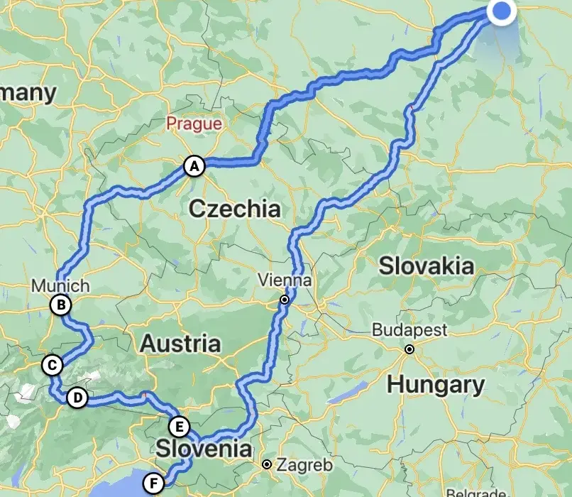 Jak przygotować plan podróży samochodem po Europie - praktyczny poradnik