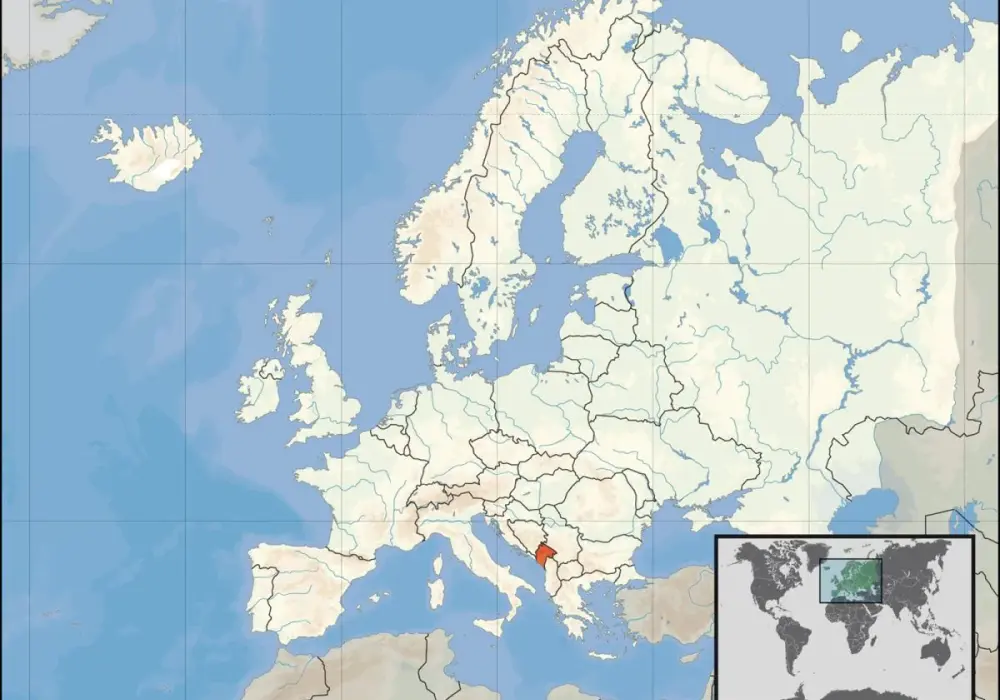 Gdzie leży Czarnogóra: Geografia, ciekawostki i mapa