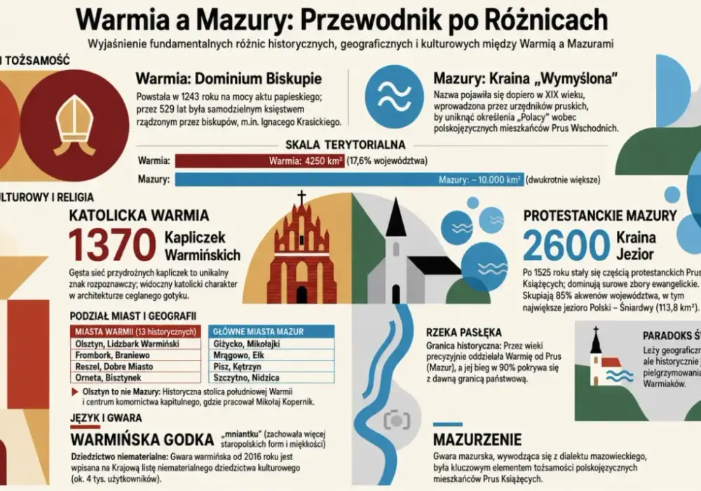 Warmia czy Mazury? Wybierz i podróżuj bezpieczniej!