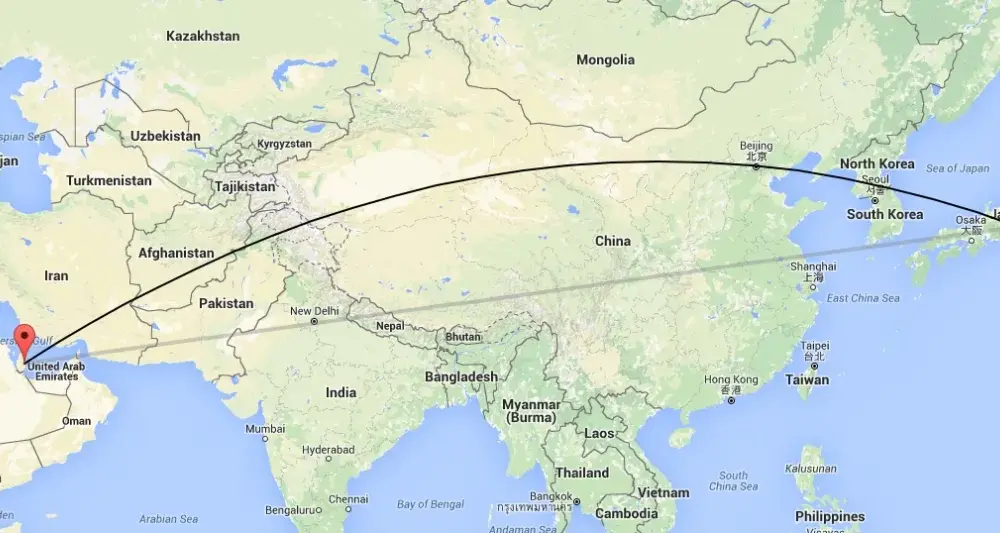 Ile trwa lot z Polski do Japonii? Sprawdź, co może Cię zaskoczyć