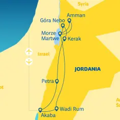 Mapa samochodowa Jordanii: niezbędnik dla podróżujących autem