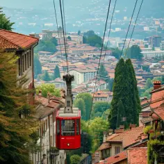 Jak dostać się kolejką na Stare Miasto w Bergamo? Praktyczne wskazówki