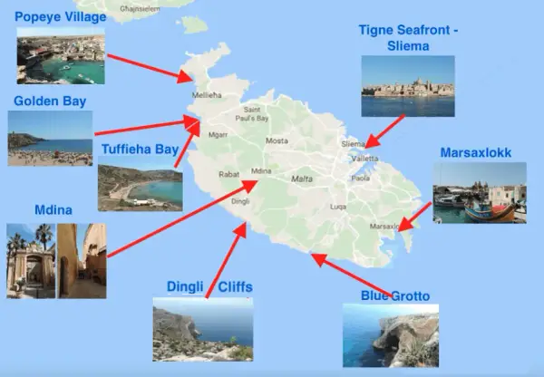 Malta: plan wycieczki na 3 dni - co zobaczyć i zwiedzić?